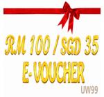 Credit Voucher RM100 / SGD 35